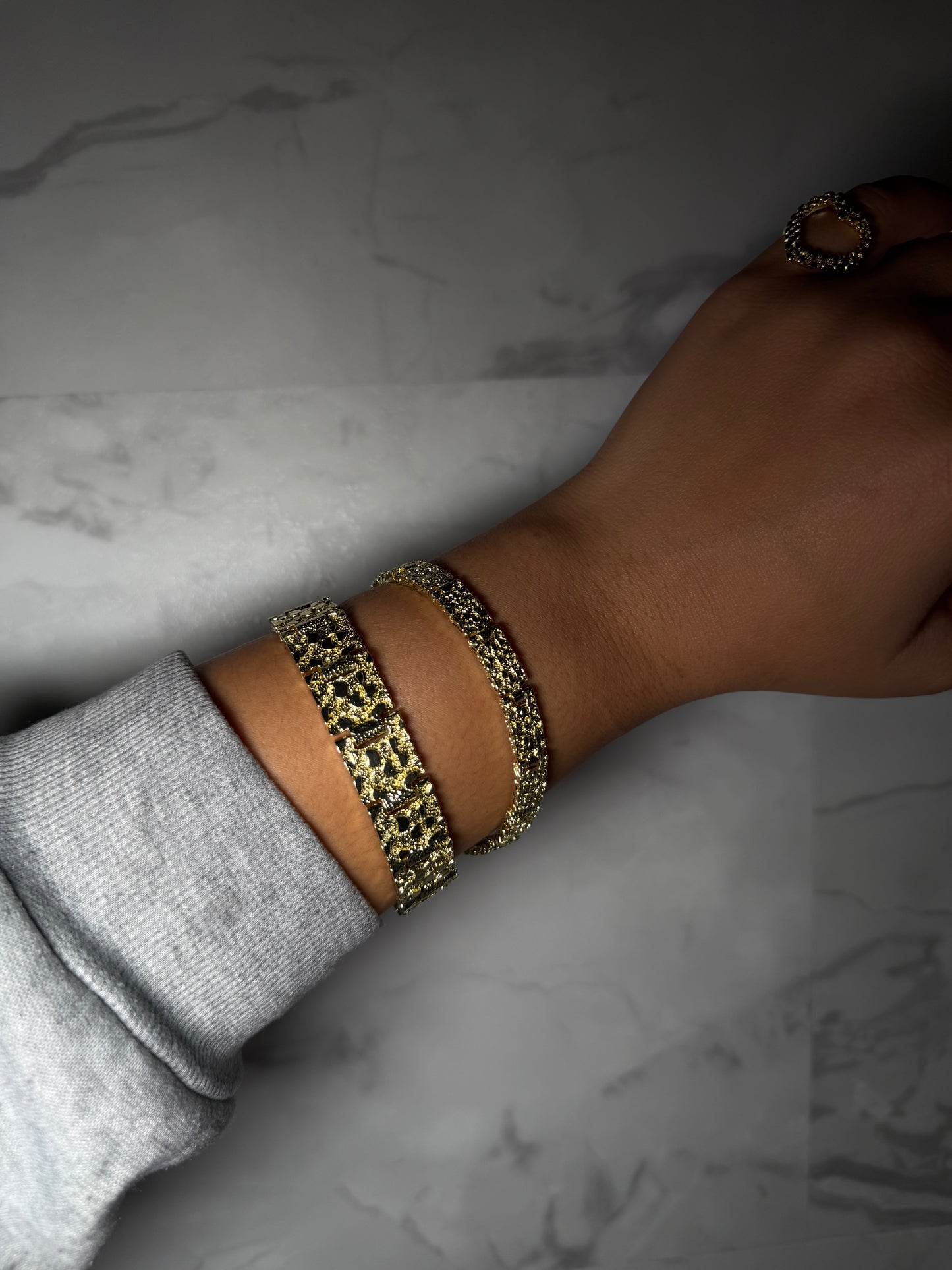 8mm nugget bracelet